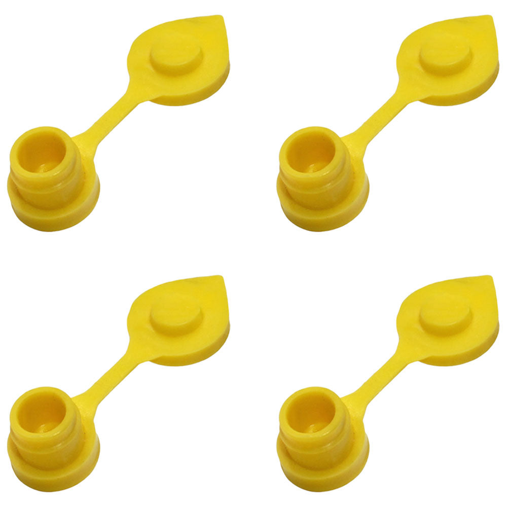 FSG80-0132_x4 Qty 4: Gas Can Vent Cap (Yellow)  Fits Universal Products