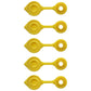 5 Pieces Yellow Vent Caps for Plastic & Metal Fuel Jug Containers Gas Cans