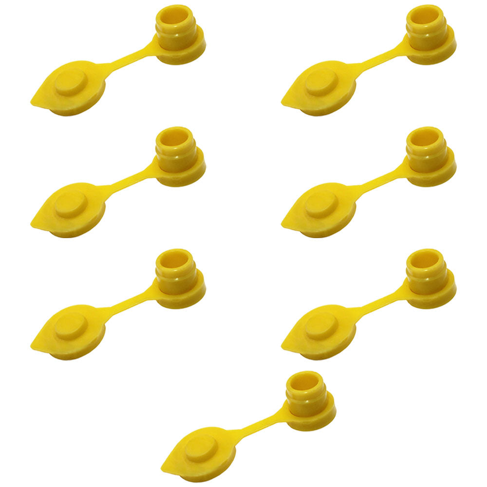 FSG80-0132_x7 Qty 7: Gas Can Vent Cap (Yellow)  Fits Universal Products