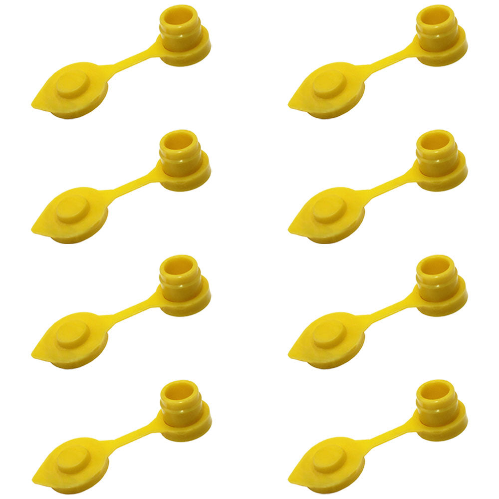 FSG80-0132_x8 Qty 8: Gas Can Vent Cap (Yellow)  Fits Universal Products