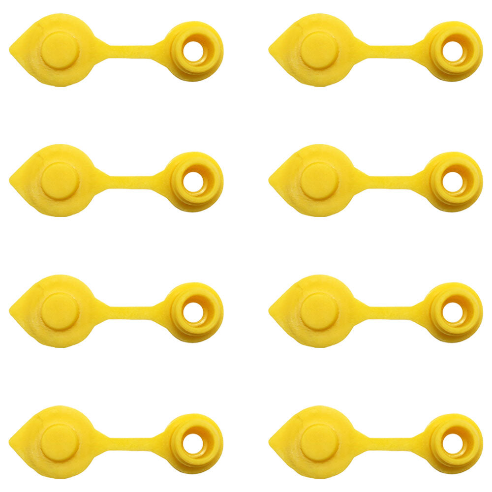FSG80-0132_x8 Qty 8: Gas Can Vent Cap (Yellow)  Fits Universal Products