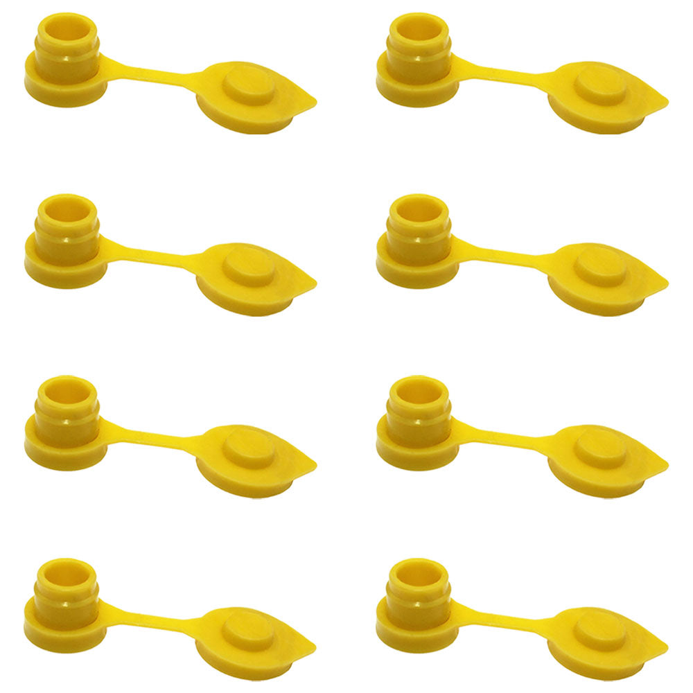 FSG80-0132_x8 Qty 8: Gas Can Vent Cap (Yellow)  Fits Universal Products
