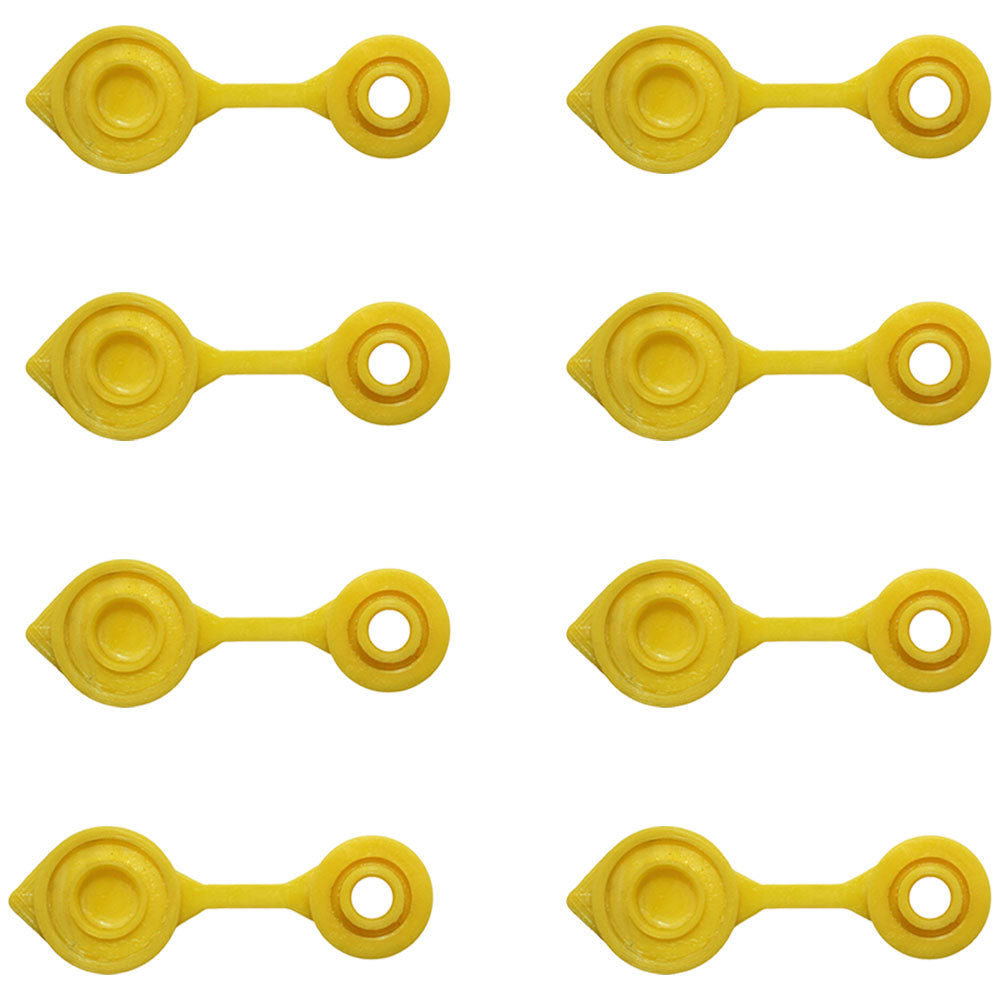 FSG80-0132_x8 Qty 8: Gas Can Vent Cap (Yellow)  Fits Universal Products