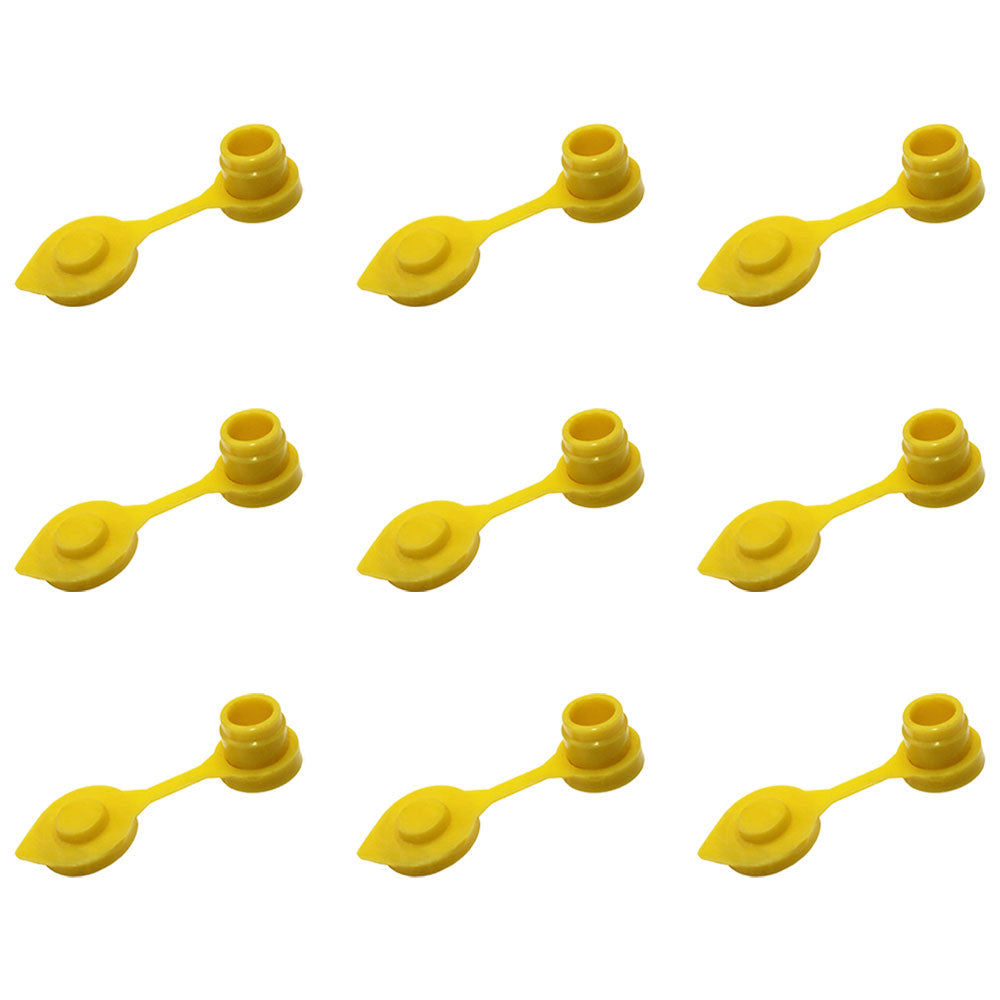 FSG80-0132_x9 Qty 9: Gas Can Vent Cap (Yellow)  Fits Universal Products