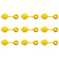 Qty 9: Gas Can Vent Cap (Yellow)  Fits Universal Products