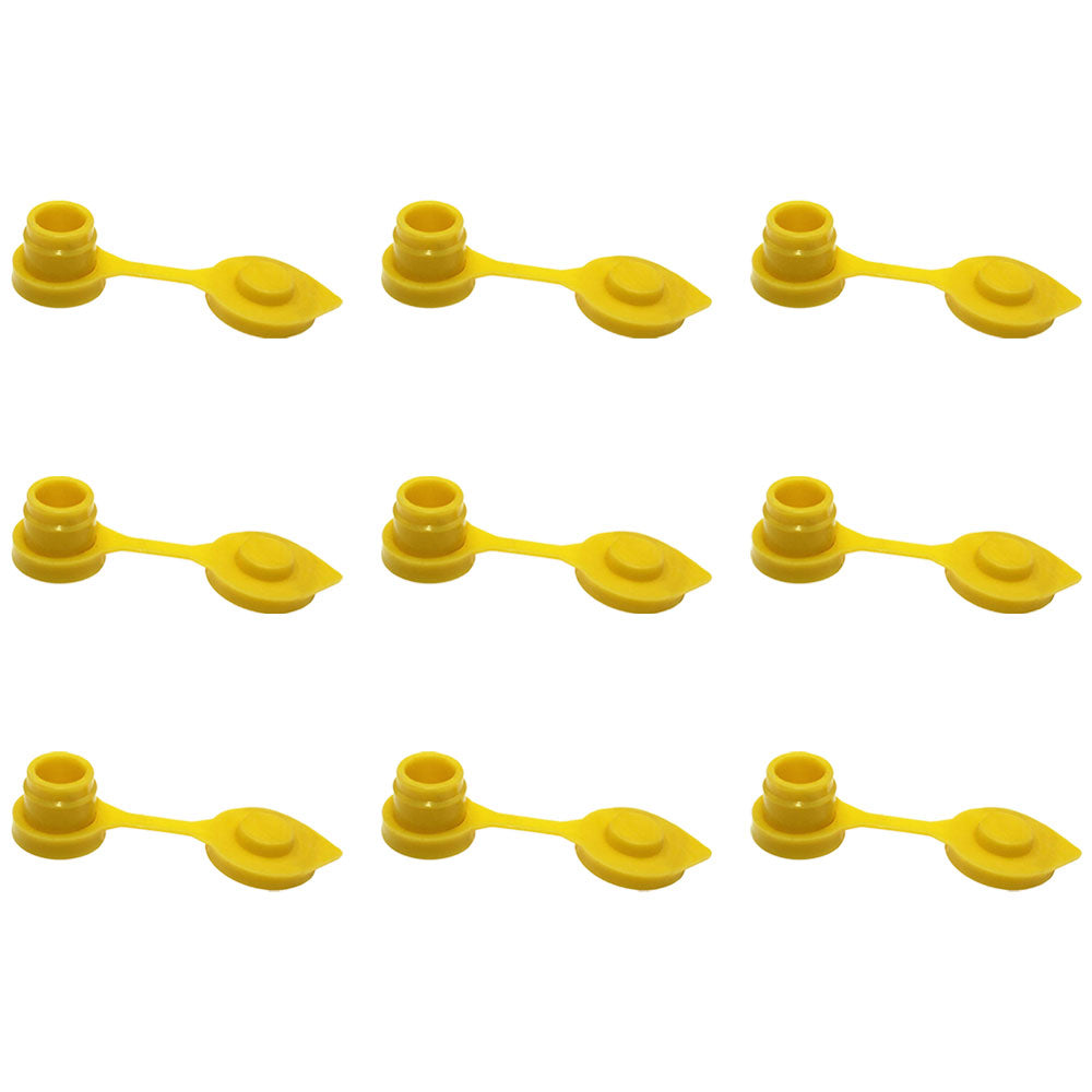 FSG80-0132_x9 Qty 9: Gas Can Vent Cap (Yellow)  Fits Universal Products