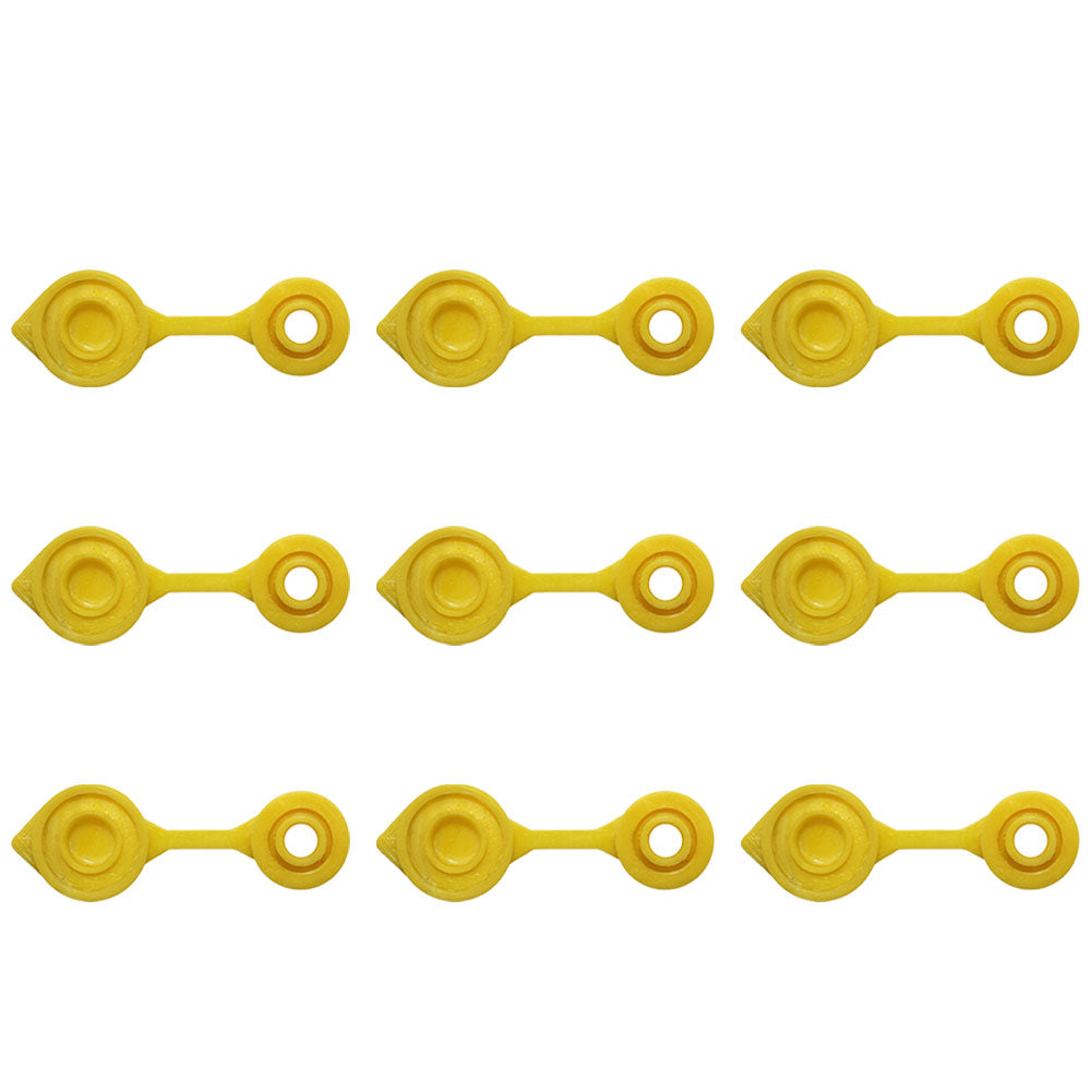 FSG80-0132_x9 Qty 9: Gas Can Vent Cap (Yellow)  Fits Universal Products