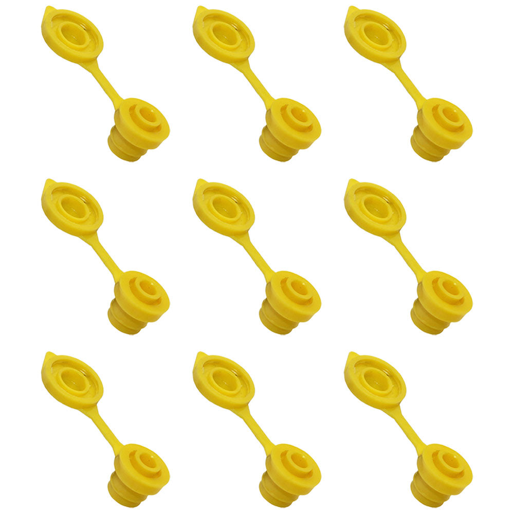FSG80-0132_x9 Qty 9: Gas Can Vent Cap (Yellow)  Fits Universal Products