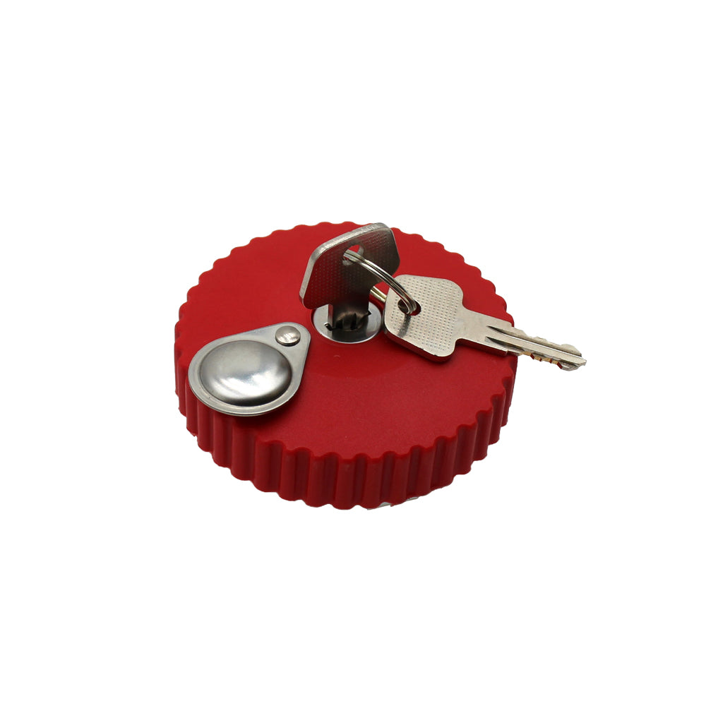 1698042M1 Red Fuel Cap with Vent Hole Fits Massey Ferguson