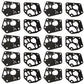 272372 Qty 10: Diaphragm & Gasket Set Fits Briggs & Stratton