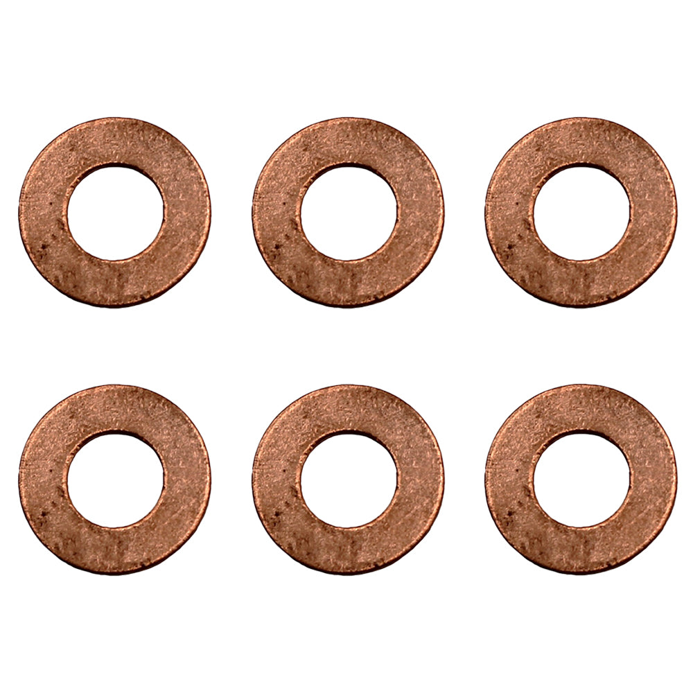0921173 Qty 6: Injector Washer Fits Perkins 4225 4235 4240 4243 4245 4253 4255