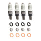 Qty 4: Fuel Injectors Fits Bobcat Replaces 16419-53000