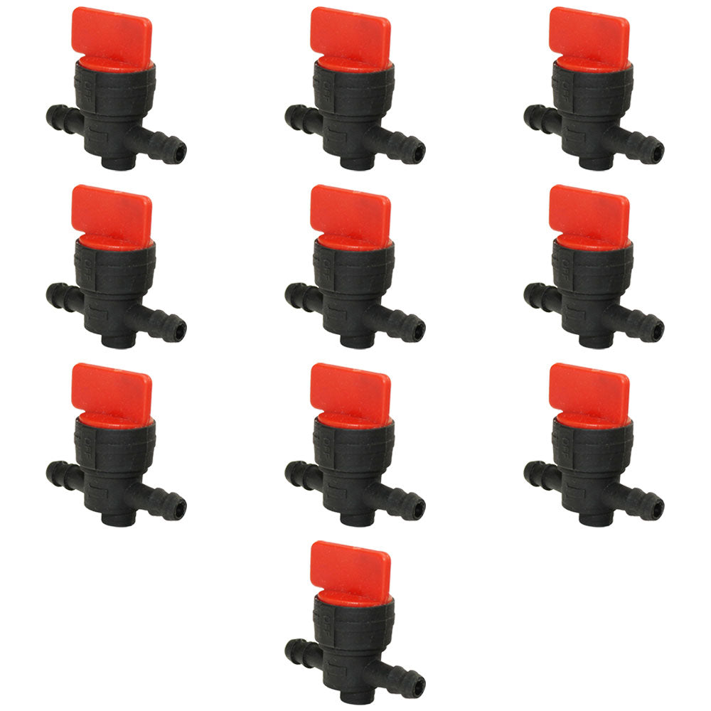 Qty 10: 1/4" In-Line Fuel Shut Off Valve
 Fits Toro Replaces 1-603770