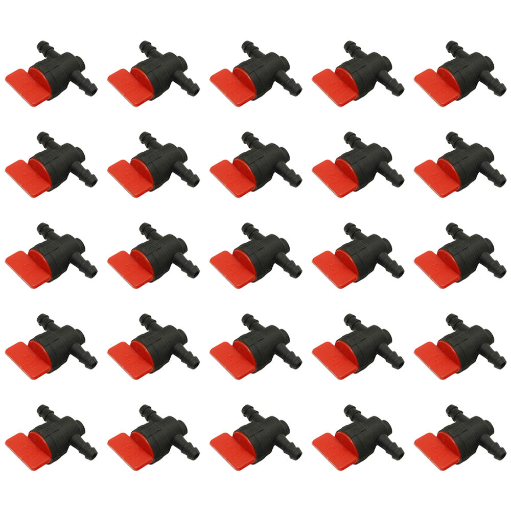 Qty 25: 1/4" In-Line Fuel Shut Off Valve Fits Exmark Replaces 1-603770