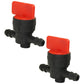 Qty: 2 In-Line Fuel Shut Off Valve 1/4" 
 Fits Toro Replaces 1-603770
