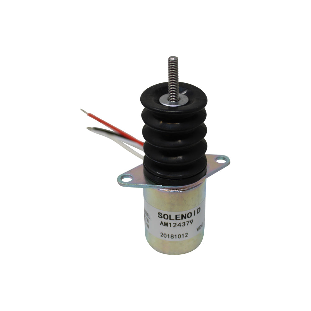 AM124377 Fuel Shut-off Solenoid Fits John Deere 415 425 455 F915