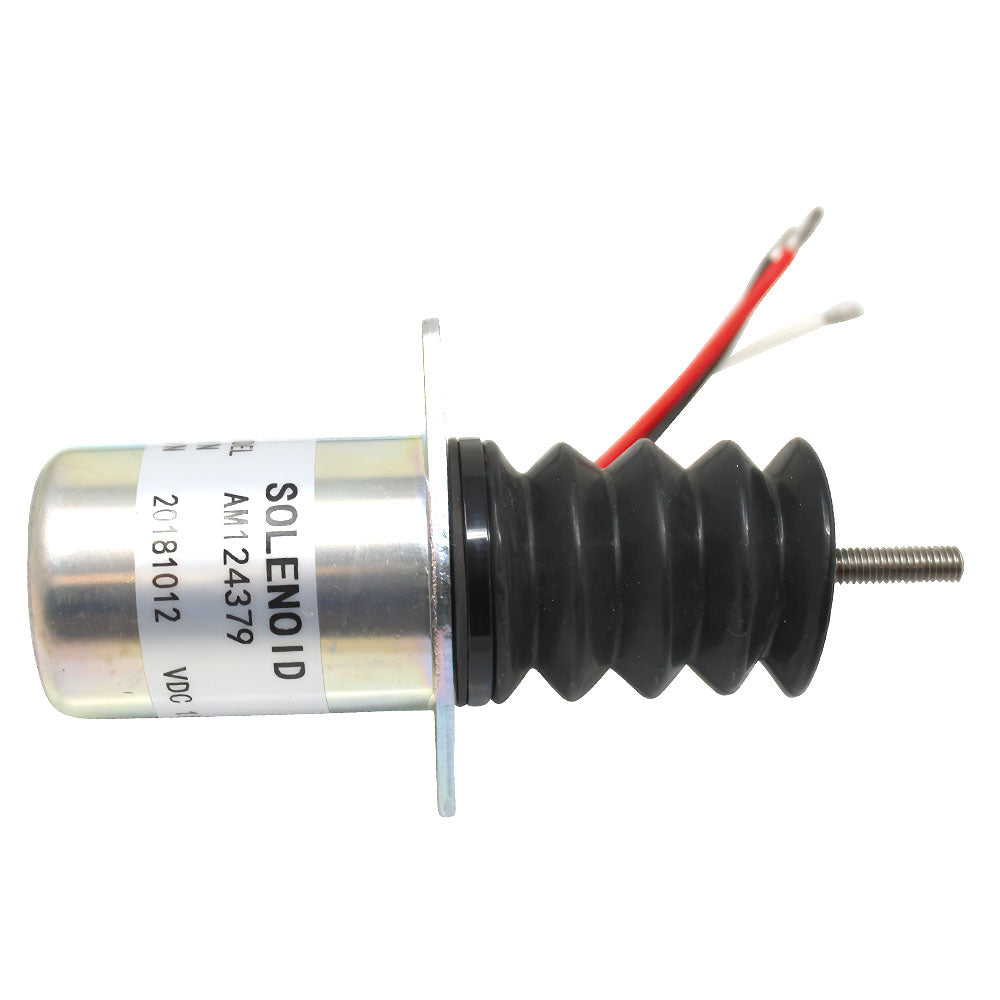 AM124379 Fuel Shut-off Solenoid Fits John Deere F915 F925 F935 415 455 Fits JD M