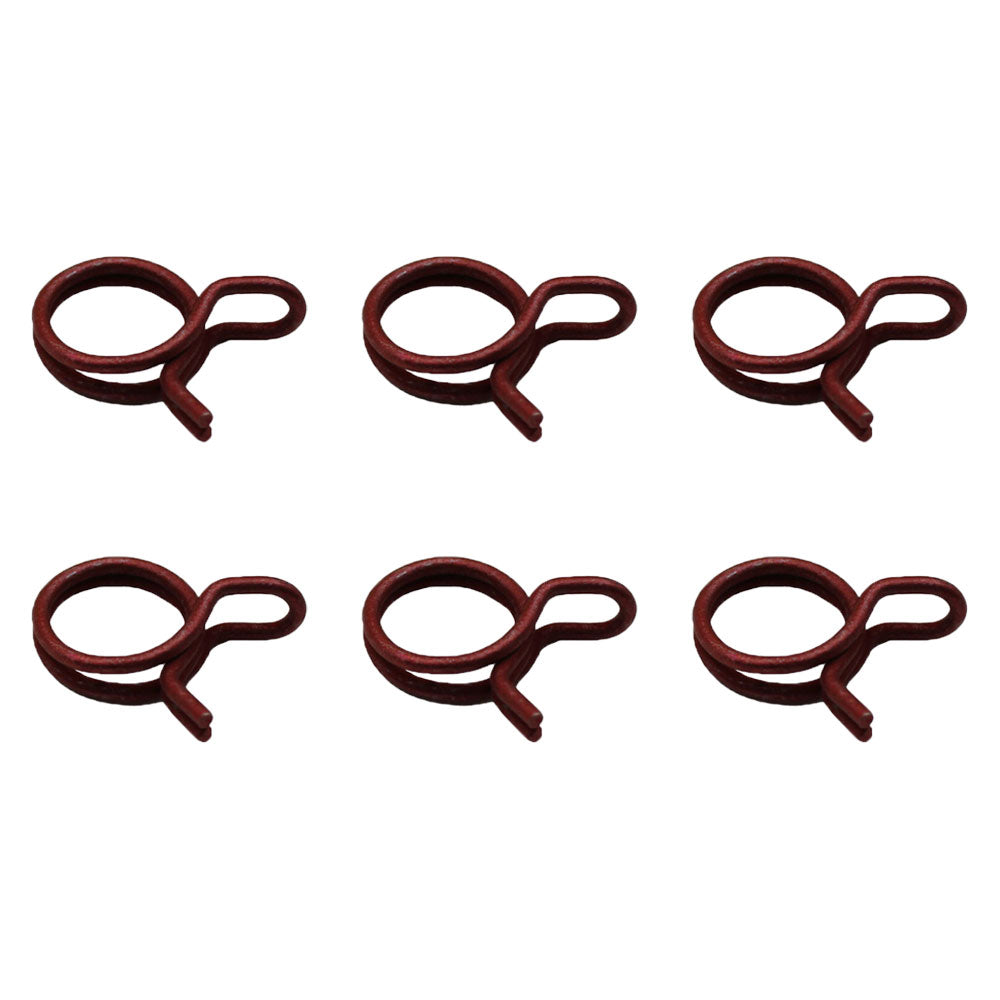 R34766 Qty 6: Fuel Line Boot Clamp Fits John Deere