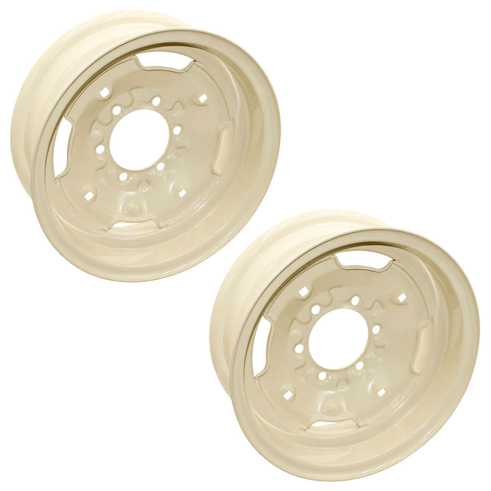 Qty. 2: Front Wheel Rims Fits Leyland Replaces 3114166R91
