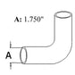 G46361 New Lower Radiator Hose Fits Case-IH Tractor Models 430 530 570