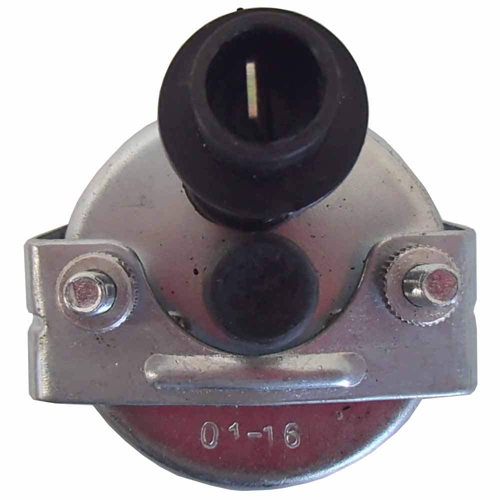 U3805 Oil Pressure Gauge, White Face (0-30 PSI) - Fits Allis Chalmers