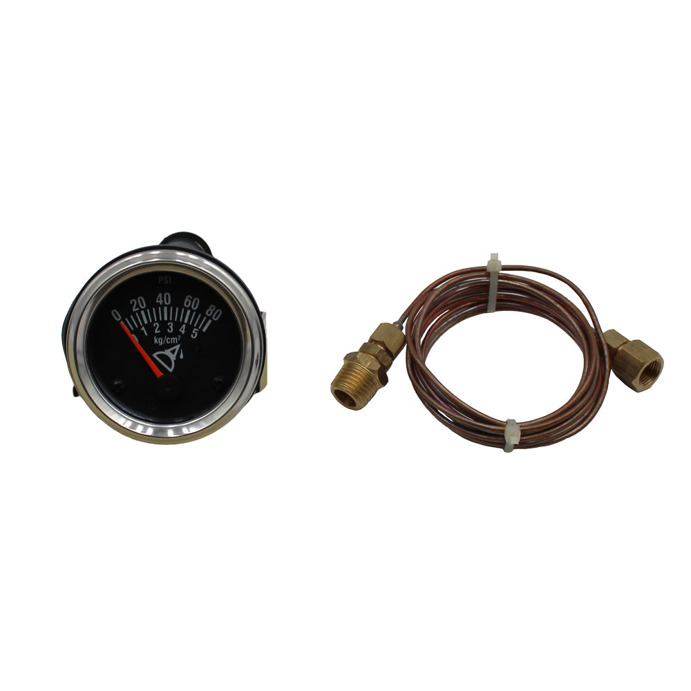 80lb Oil Pressure Gauge for Tractor Fits Ford Fits John Deere Fits Massey