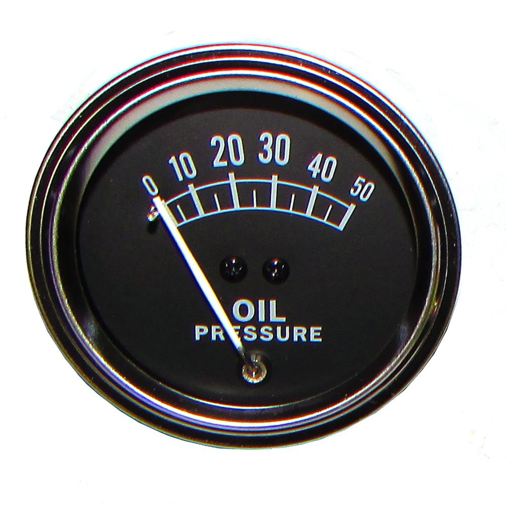 70226967 50 lb. Oil Pressure Gauge Fits Allis Chalmers D10 D12 D14 D15 D17