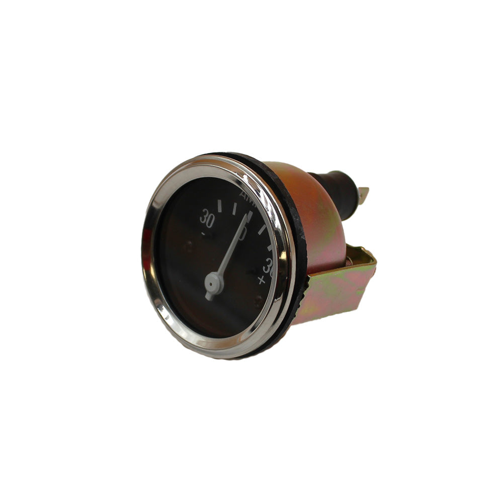 70254407 Chrome Amp Meter (30-0-30) Fits Allis Chalmers 170 190 B C D10 D12 D14