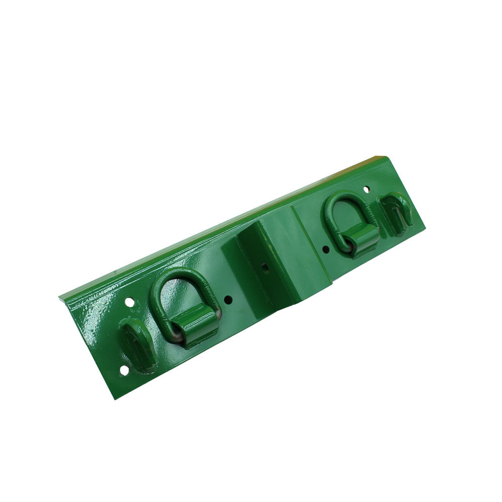 4 Grab Hooks 4 D-Ring and 2" Receiver Fits John Deere Bucket 2210 2305 2520 2720