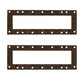 B1507R Set of 2 Radiator Gaskets Fits John Deere 50 520 530 B