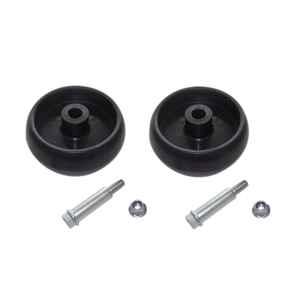 Set of (2) Deck Wheel Kit Fits John Deere D100 D110 D120 D130 D140 D150