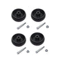 (4) Deck Wheel Kit Fits John Deere S100-S240 Z225 Z245 Z425 Series Mowers