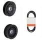 Idler Pulley Kit W/Transmission Drive Belt Fits John Deere LA140 LA145 LA150
