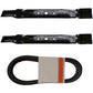Mower Blades & Belt Set Fits Scotts Replaces lawn equipment for precision work