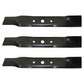 GX20250 GY20568 Three Mower 48 Cut  Blades Fits John Deere L120 L130  91-108 330