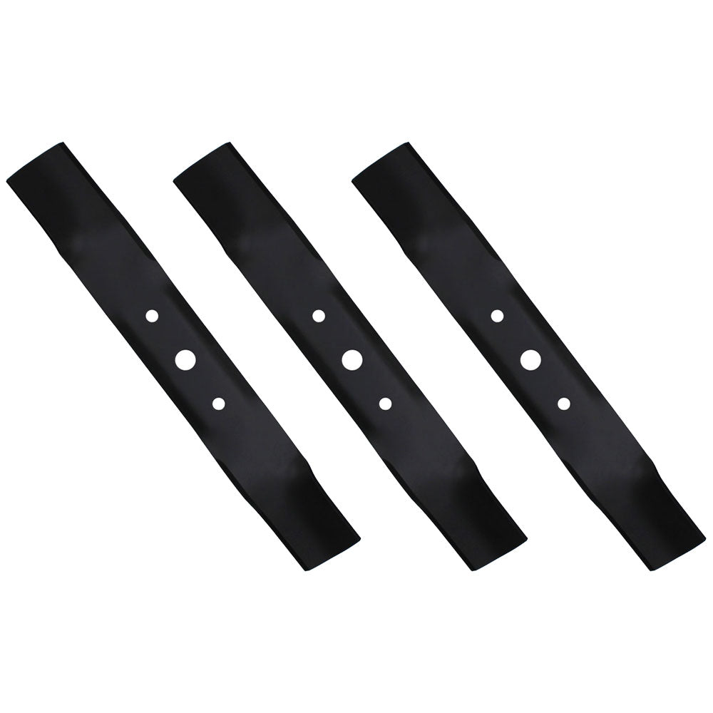 1 Set of 3 Hi Lift Blades 48 Deck Fits John Deere L120 L130 Mowers GX20250 GY205