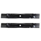 (2) 42" Mower Deck Blades Fits John Deere AM137333, D110, D120, D100