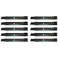 AM137327 Qty. 10: Lawn Mower Blades Fits John Deere 102 105 107S 115 125 135