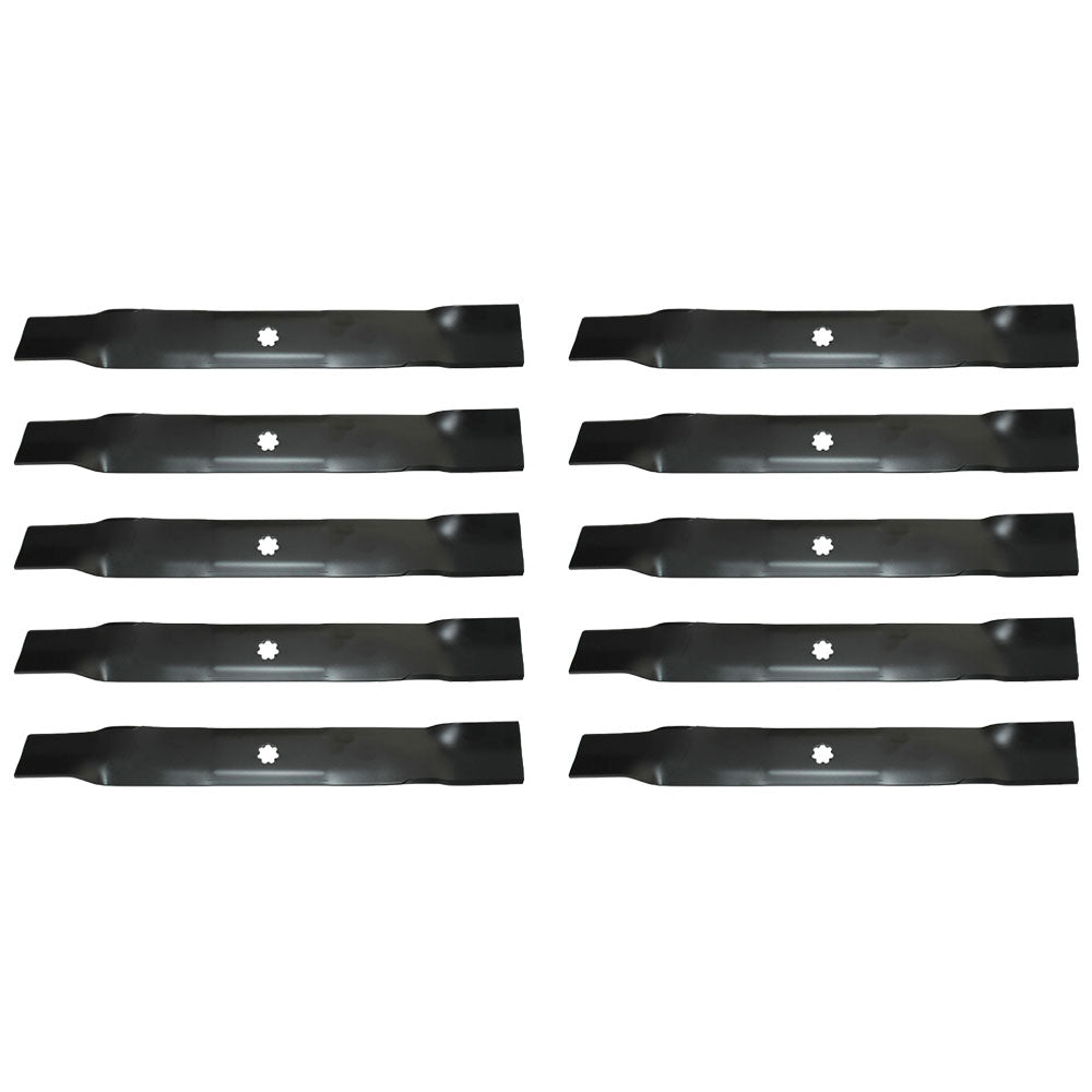 AM137327 Qty. 10: Lawn Mower Blades Fits John Deere 102 105 107S 115 125 135