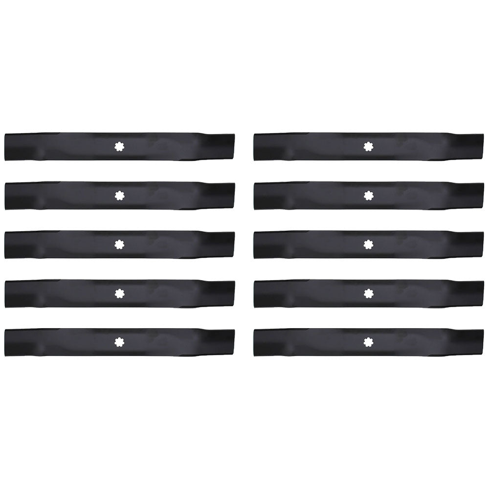 AM137327 Qty. 10: Lawn Mower Blades Fits John Deere 102 105 107S 115 125 135