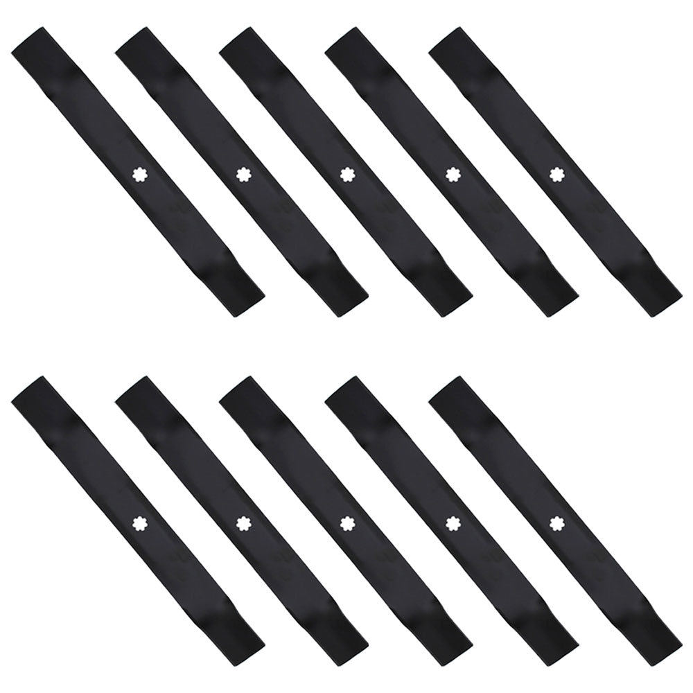AM137327 Qty. 10: Lawn Mower Blades Fits John Deere 102 105 107S 115 125 135