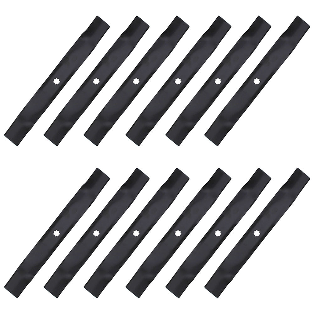 AM137327 Qty. 12: Lawn Mower Blades Fits John Deere