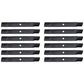 12pk Mower Blades AM137333 GX22151 GY20850 Fits John Deere D100 D110 LA125 LA135