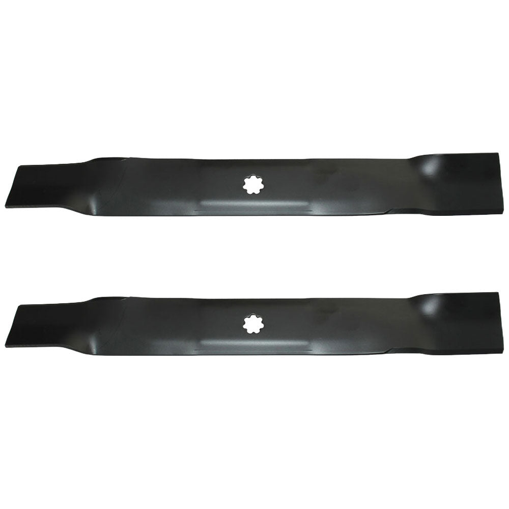 (2) 42" Mower Deck Blades AM137333 Fits John Deere D110 D120 D100