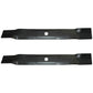 AM137327 Qty. 2: Lawn Mower Blades Fits John Deere 102 105 107S 115 125 135 D100