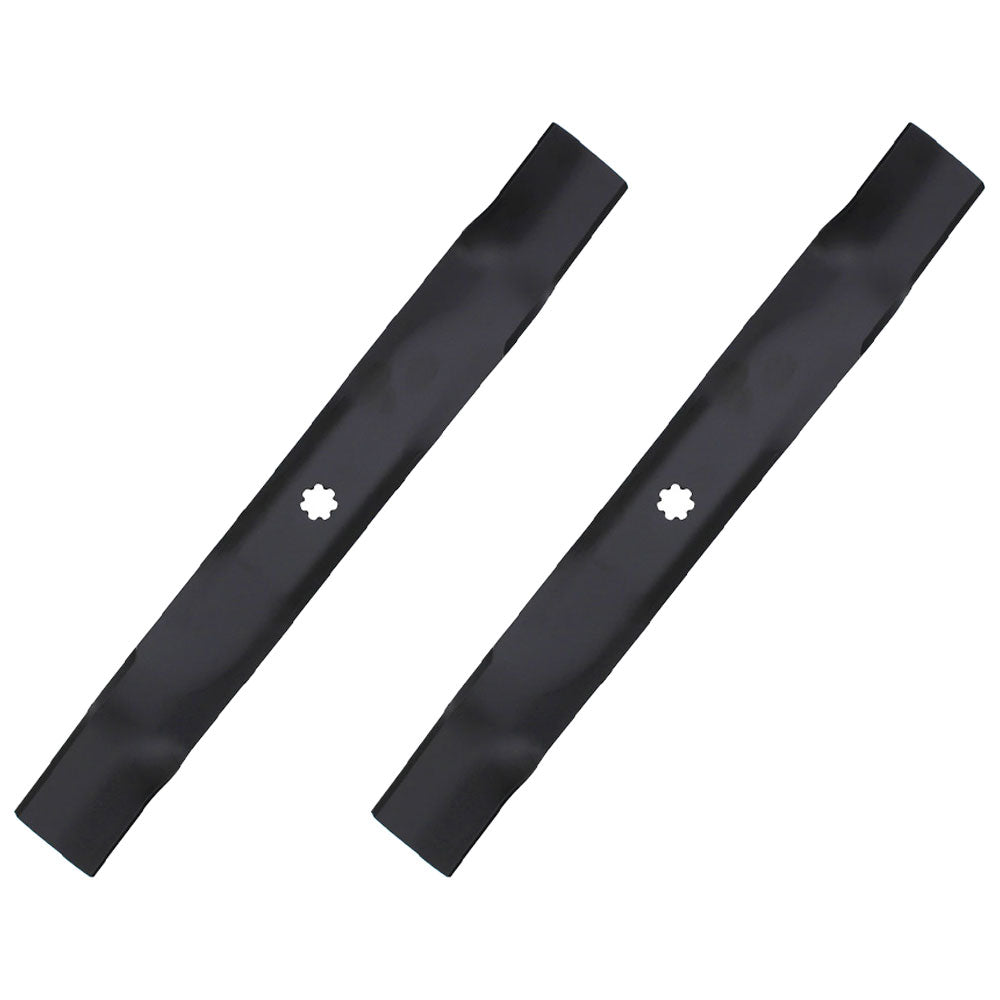 (2) Fits Oregon 192-106 Mower Blades Fits John Deere GX22151 42"
