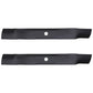 (2) 42" Mower Deck Blades Fits John Deere AM137333, D110, D120, D100