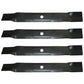 4PK Mower Blade Fits John Deere 42" E100 E110 E120 E130 E140