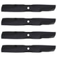 Qty 4: Bagging Lawn Mower Blades
 Fits John Deere Replaces GX25668