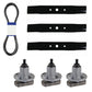 Deck Blade Spindle Belt Kit Fits John Deere Replaces GX20250 Made with Aramid